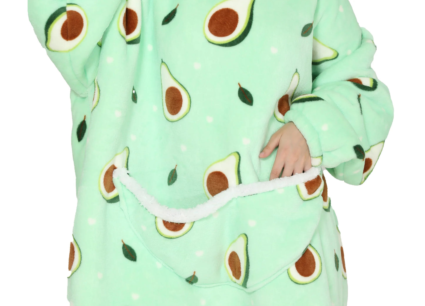 Oversized Hoodie Avocado